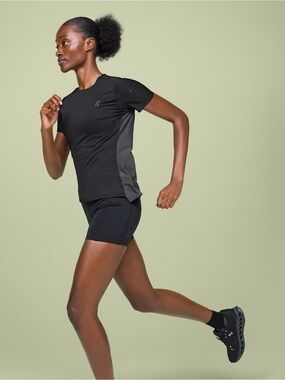 On Running Performance T-Shirt Black Eclipse Gray XS